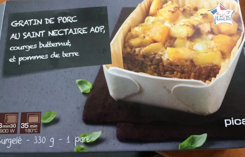 Gratin de Porc au Saint Nectaire AOP