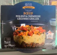 Boeuf polenta crémeuse légumes grillés