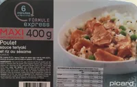 Poulet sauce teriyaki et riz au sesame