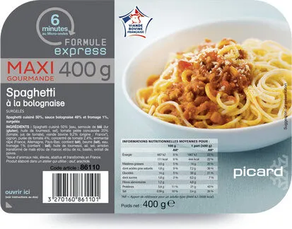 Spaghetti à la Bolognaise