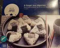 8 Onigiri aux légumes Bouchées à base de riz et de légumes