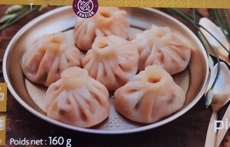 8 Mandu au poulet et au kimchi