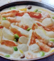 Fruits de mer sauce chardonnay