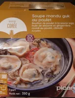 Soupe Mandu guk au poulet
