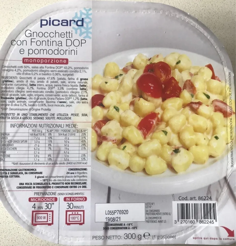 Gnocchetti con Fontina DOP e pomodorni