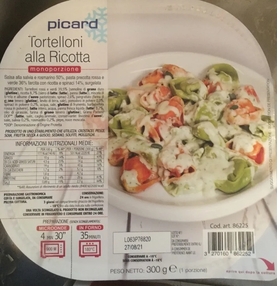 Tortelloni alla Ricotta