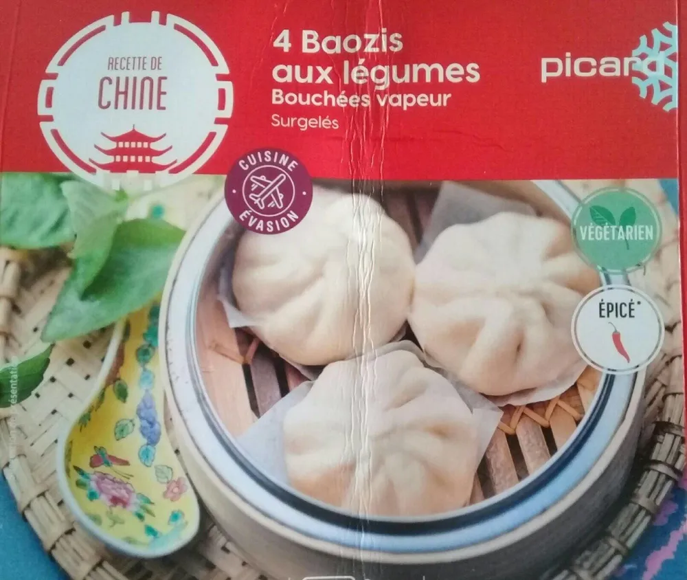 Baozis aux légumes