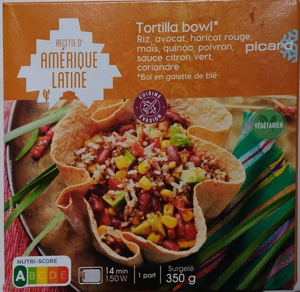 Tortilla bowl
