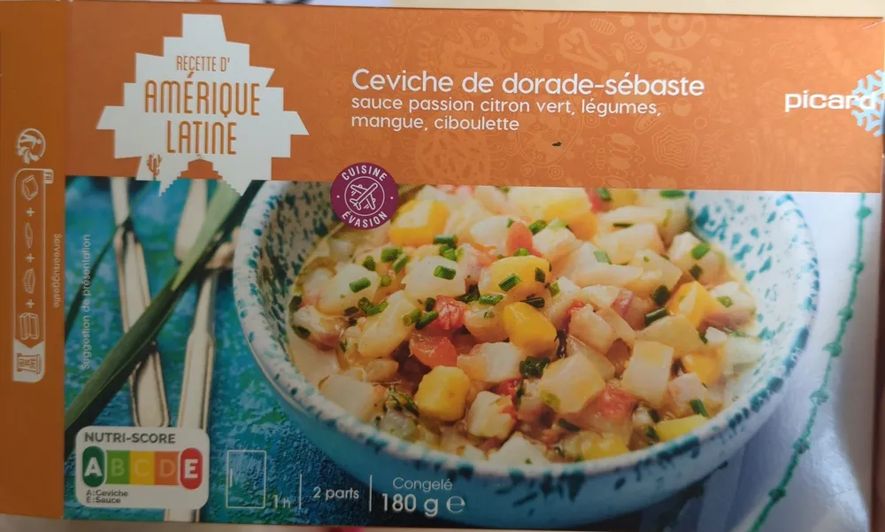 Céviche de dorade-sebaste