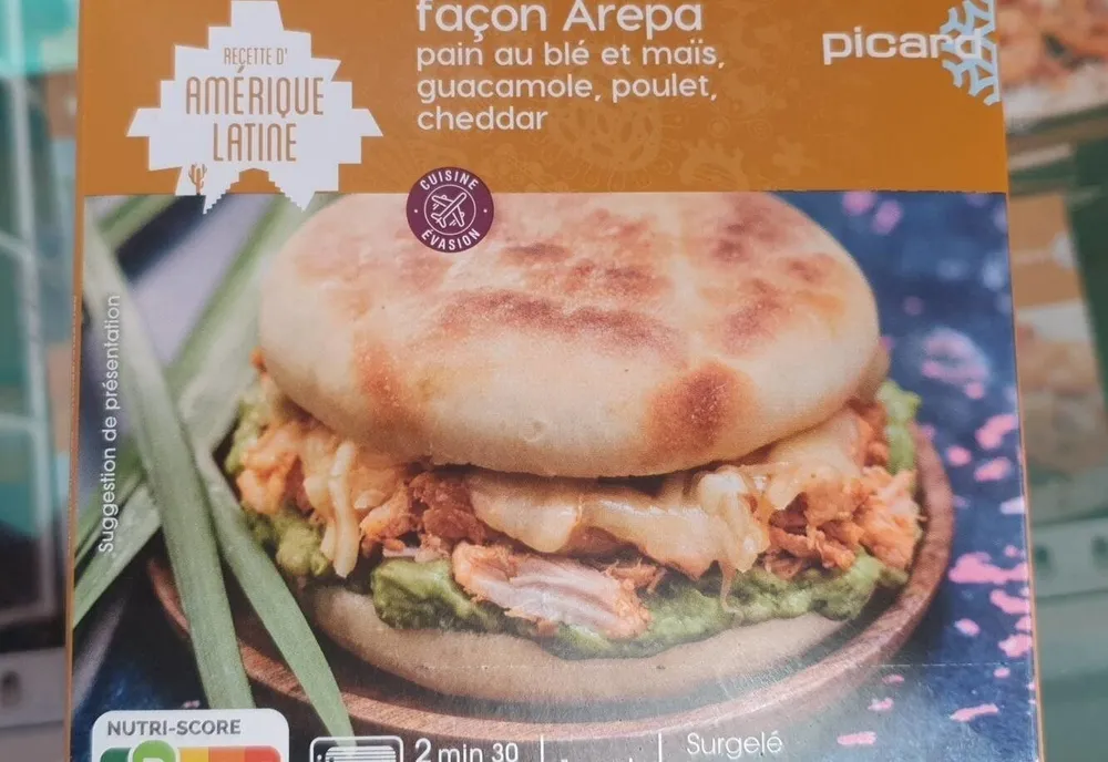 Sandwichs  façon arepa