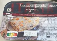 Lasagne funghi e zucca