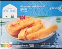 Bâtonnets d'halloumi panés