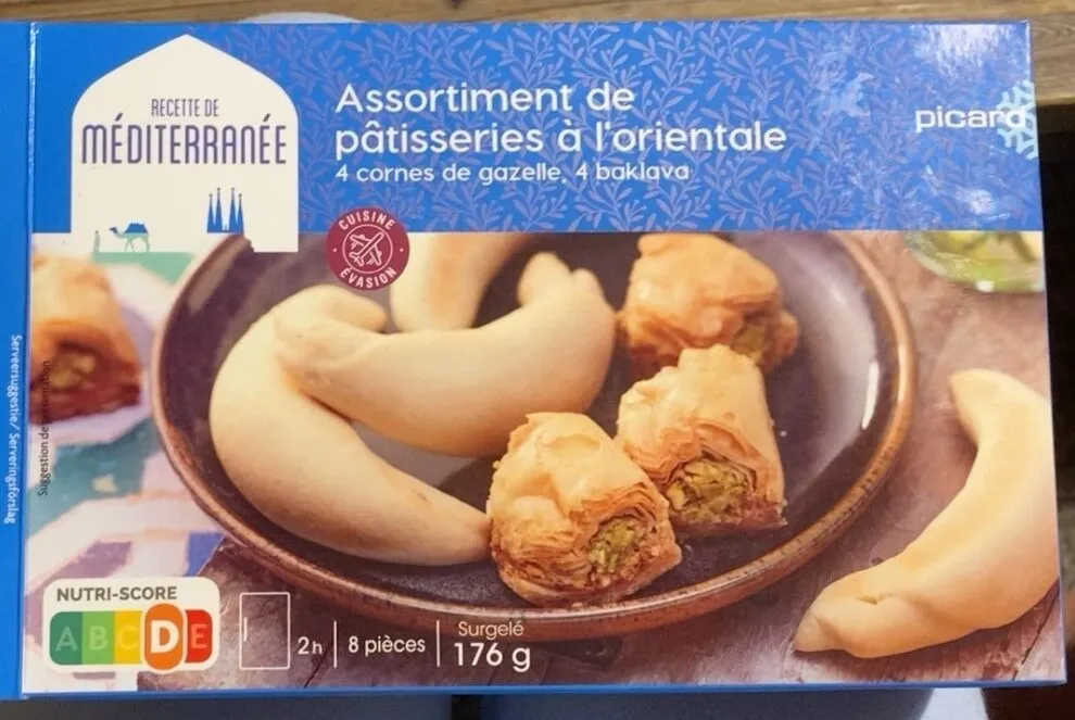 Assortiment de pâtisseries à l’orientale