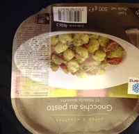 Gnocchis au pesto et tomates marinées