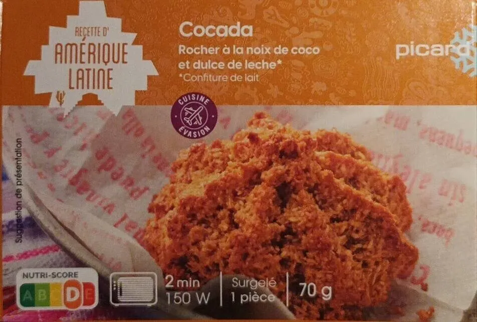 Cocada - Rocher à la noix de coco et dulce de leche