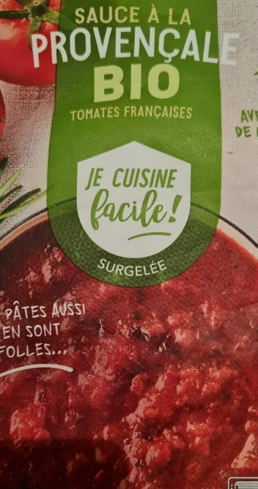 Sauce à la provençale Bio