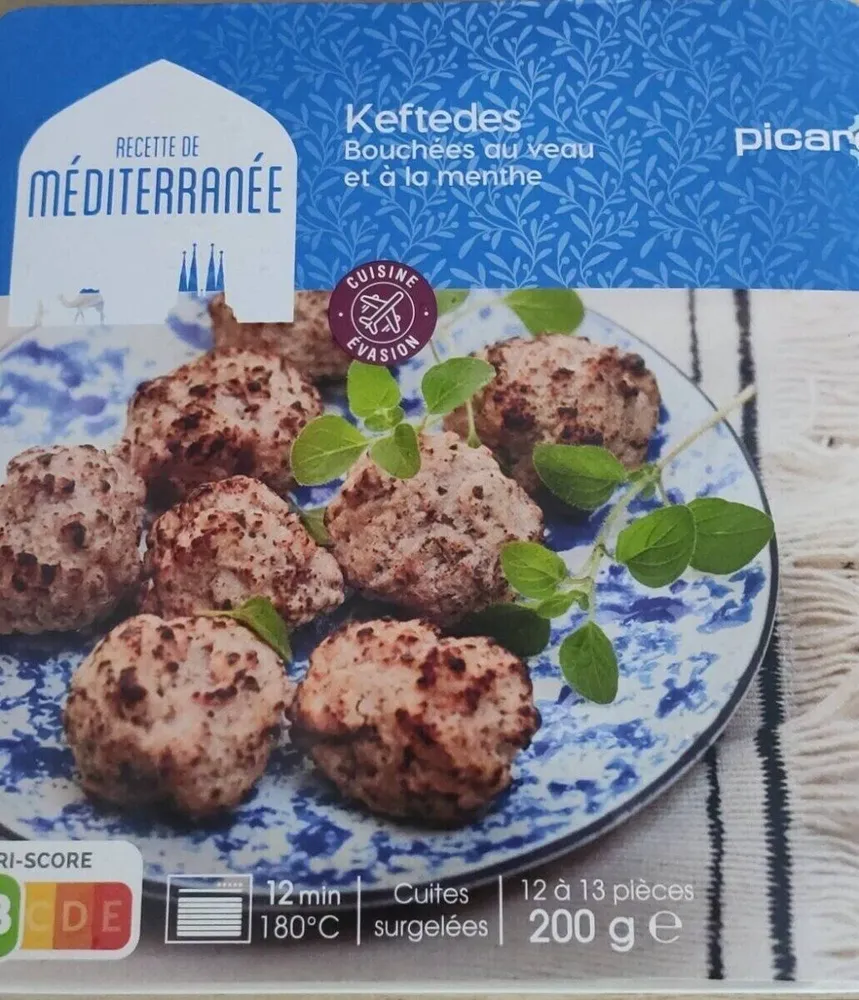 Keftedes (Bouchées au veau et à la menthe)