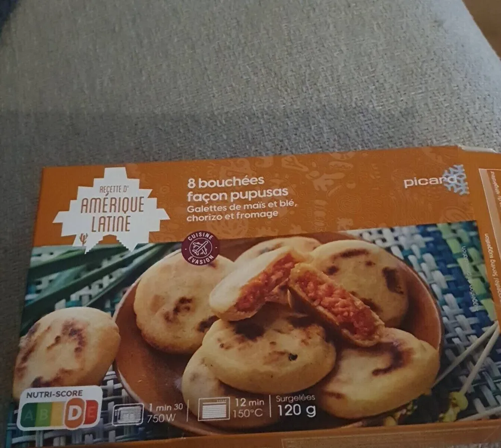 8 bouchées façon pupusas