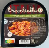 Orecchiette À LA SAUCE TOMATE, NDUJA PIQUANTE, ET FROMAGE SCAMORZA FUMÉE