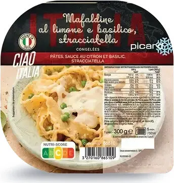 Madaldine al limone e basilico, stracciatella
