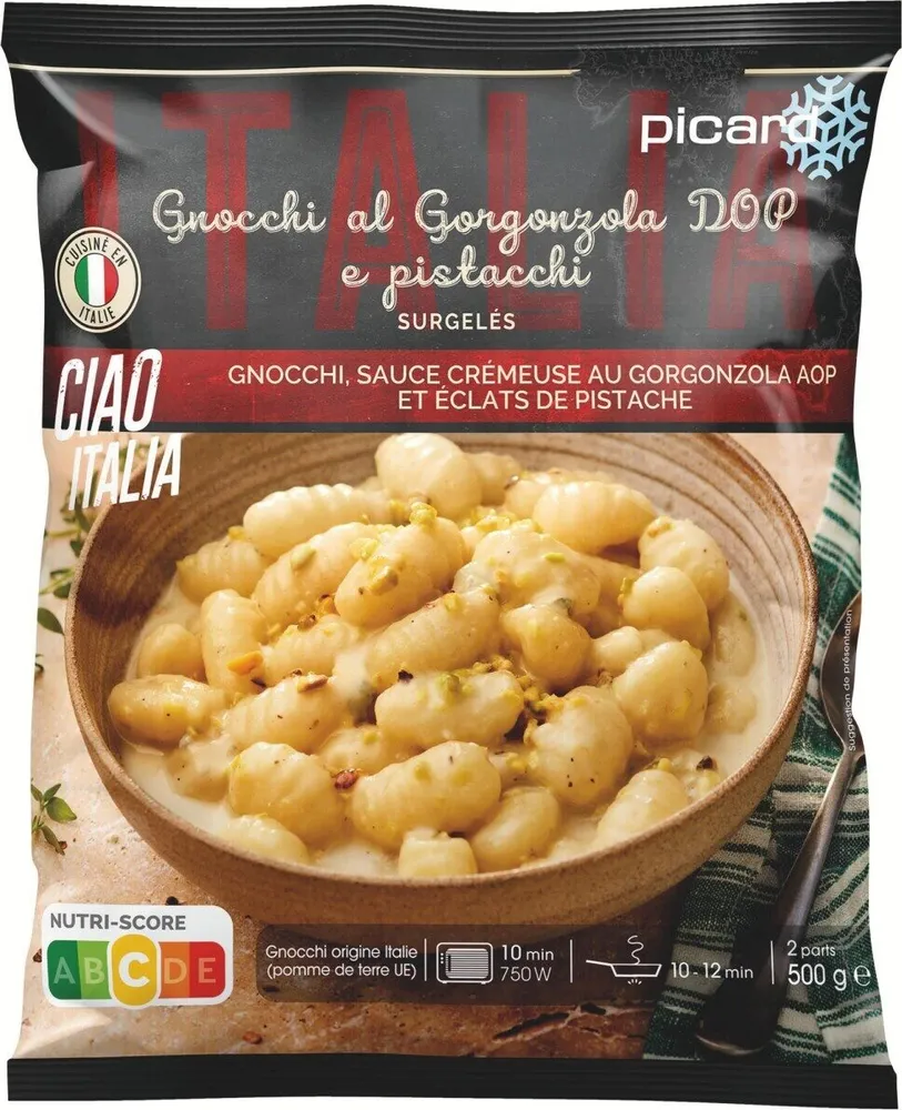 Gnocchi Al Gorgonzola DOP E Pistacchi