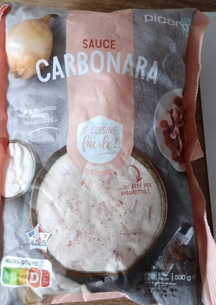 Sauce carbonara