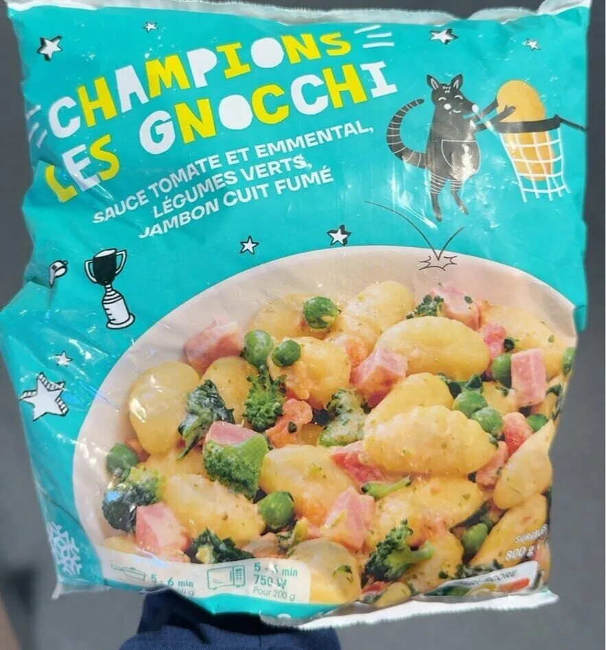 Champions les gnocchi