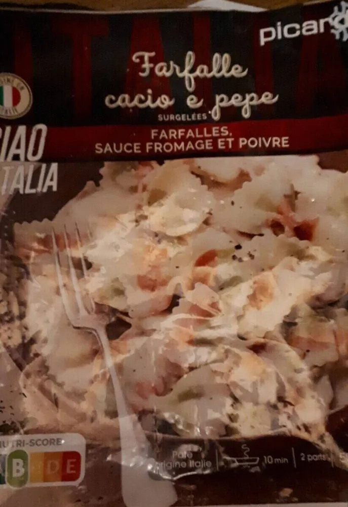 Farfalle Cacio e Pepe