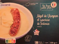 Aligot de l'Aveyron et saucisse de Toulouse