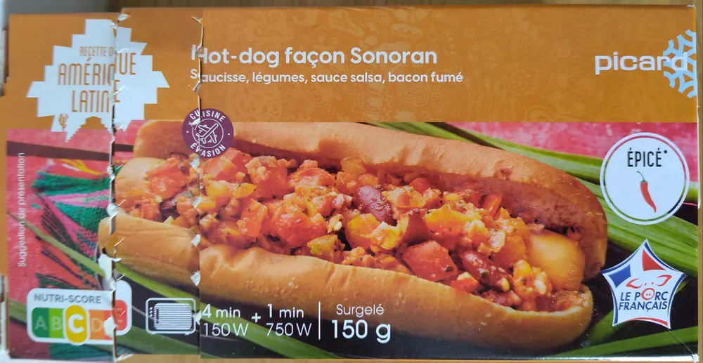 Hot-dog façon Sonoran
