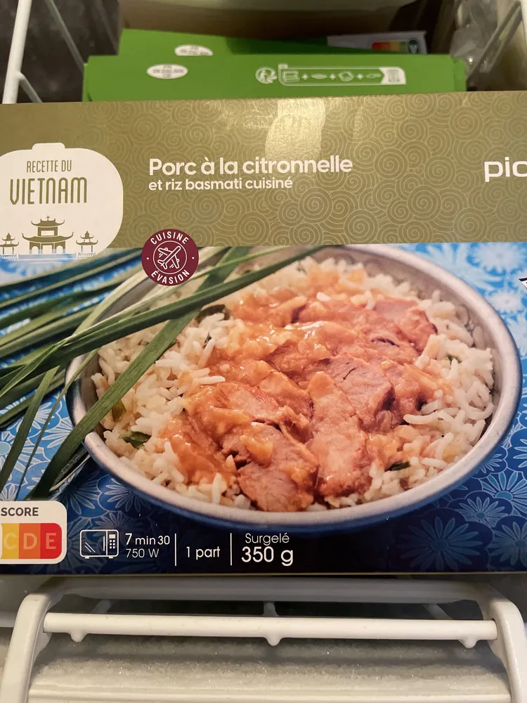 Porc À La Citronnelle
