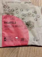 Falafels sauce basilic