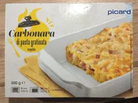 Carbonara di pasta gratinata