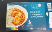 Filet de poulet à la basquaise et riz de Camargue
