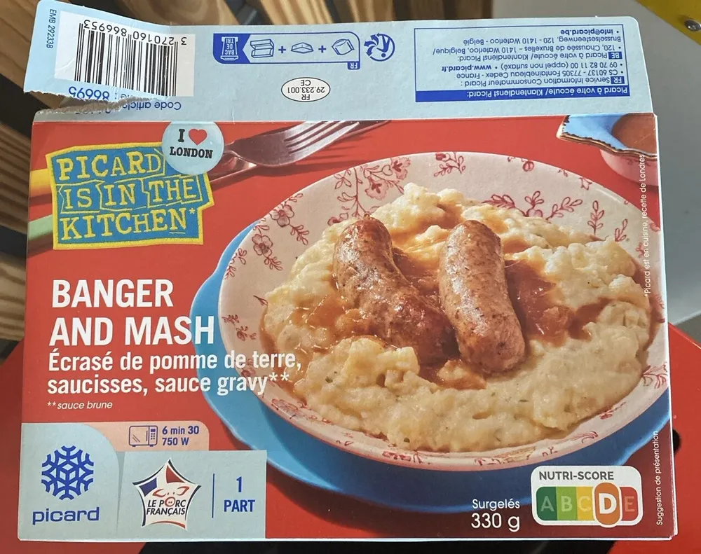 Banger and mash