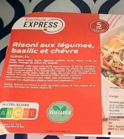 Risoni aux légumes, basilic et chèvre