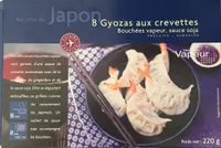 8 Gyozas aux Crevettes