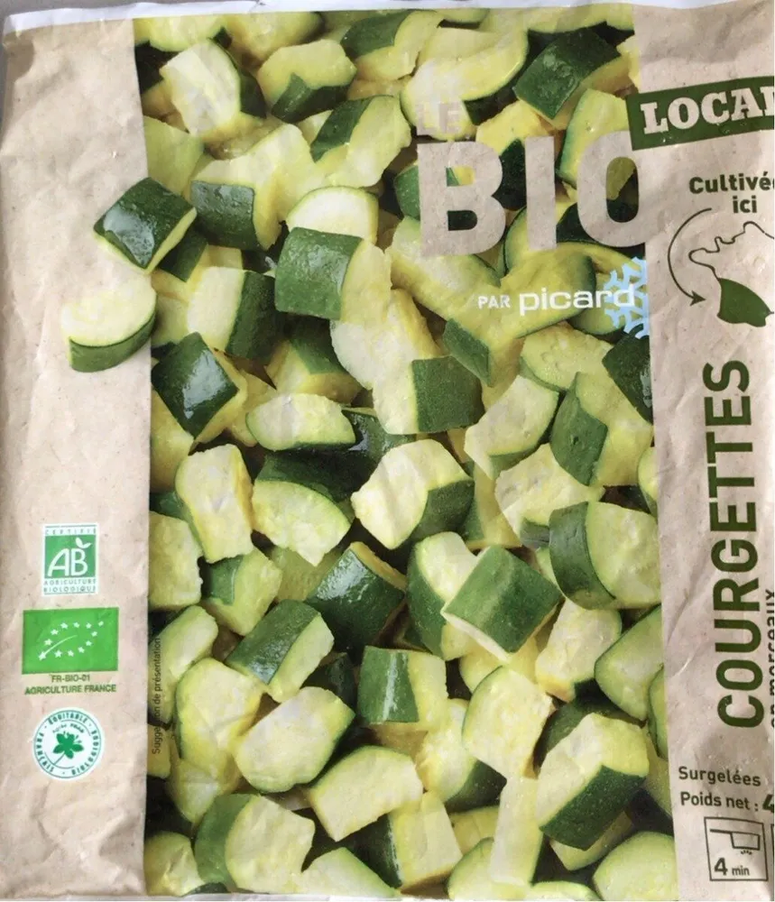 Courgettes bio