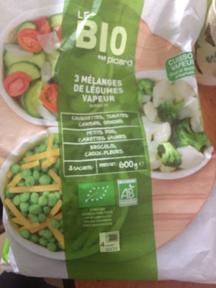 Mélange de Légumes Bio Vapeur