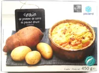 Gratin de pomme de terre et patate douce