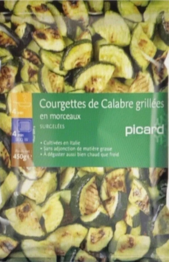Courgette de Calabre grillées