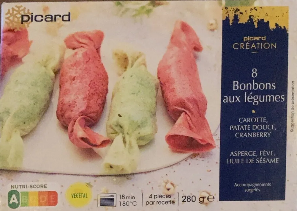 8 Bonbons aux légumes