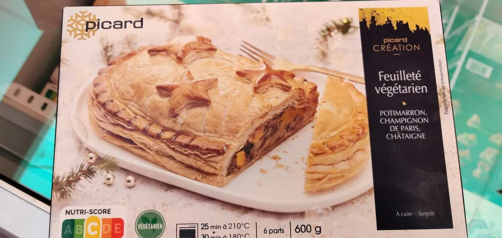 Feuilleté végétarien