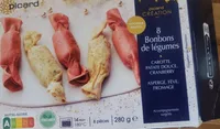 8 bonbons de légumes