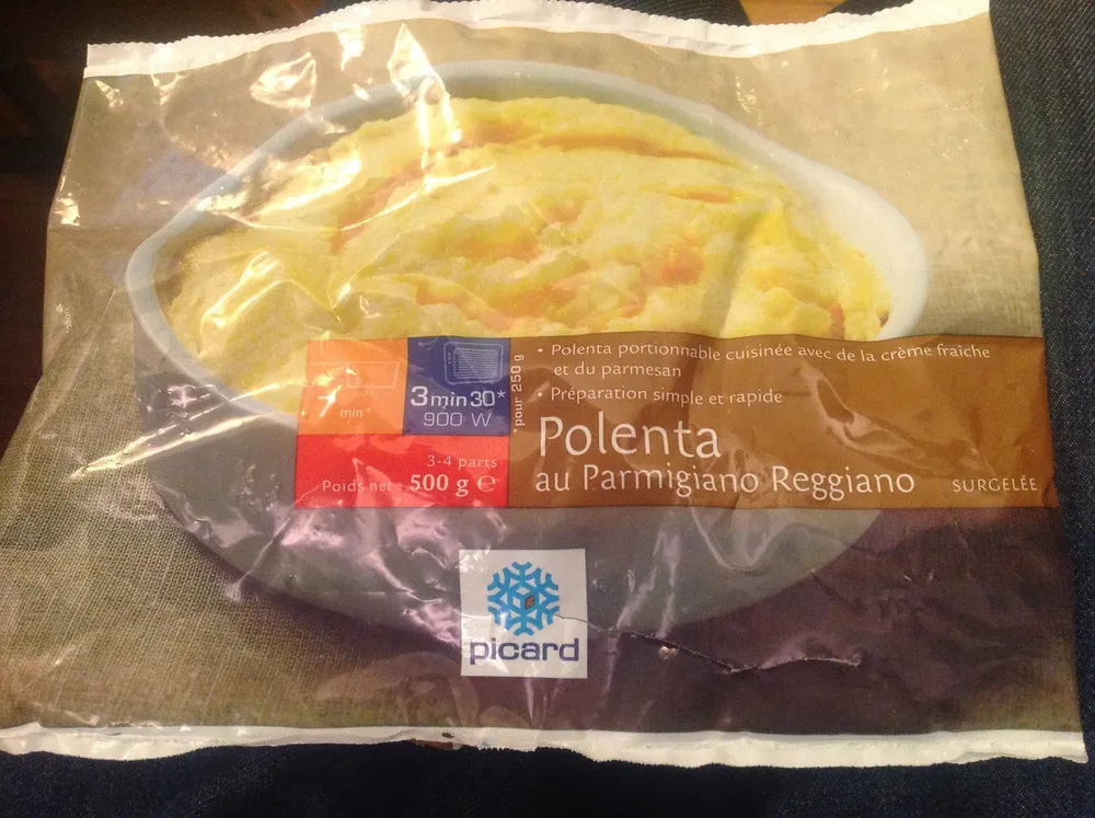 Polenta au Parmigiano Reggiano surgelée