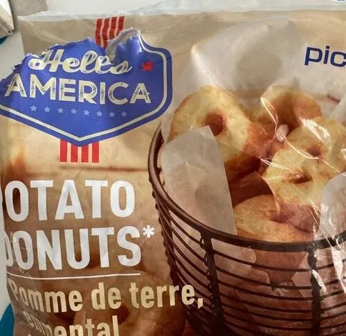 Potato donuts emmental