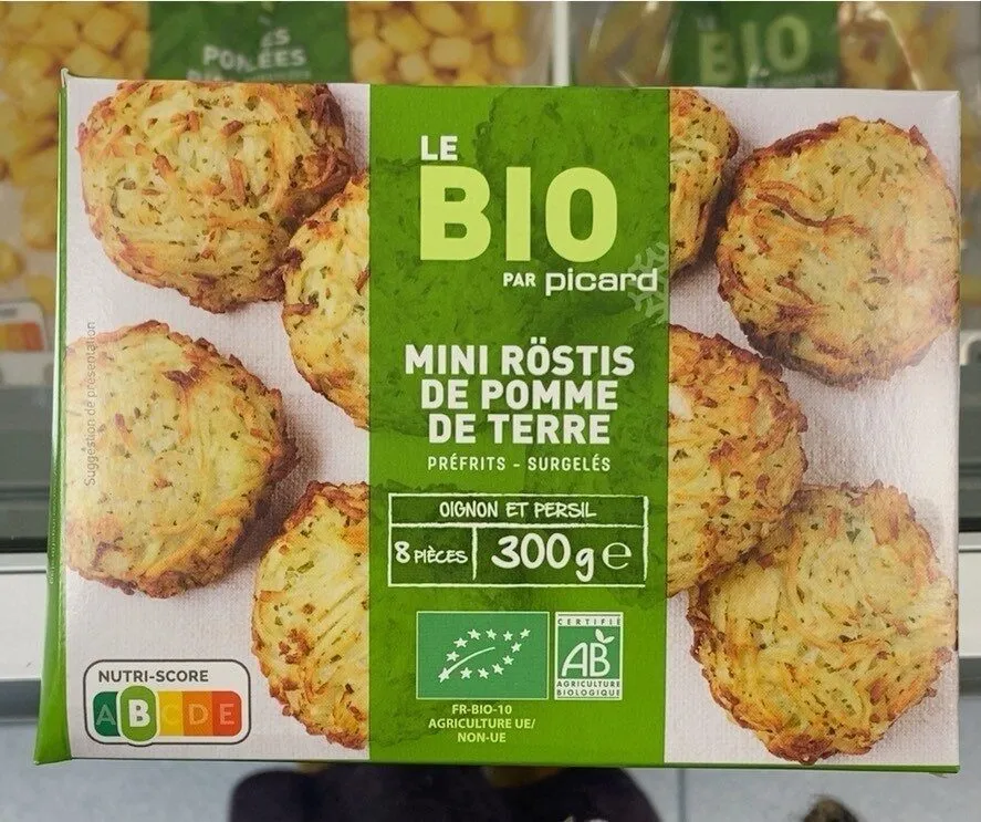 Minis rostis de pomme de terre bio