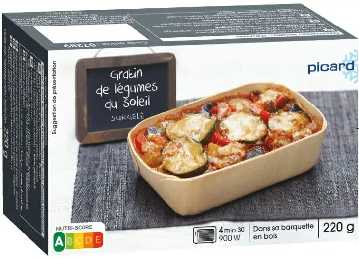 Gratin de légumes du soleil
