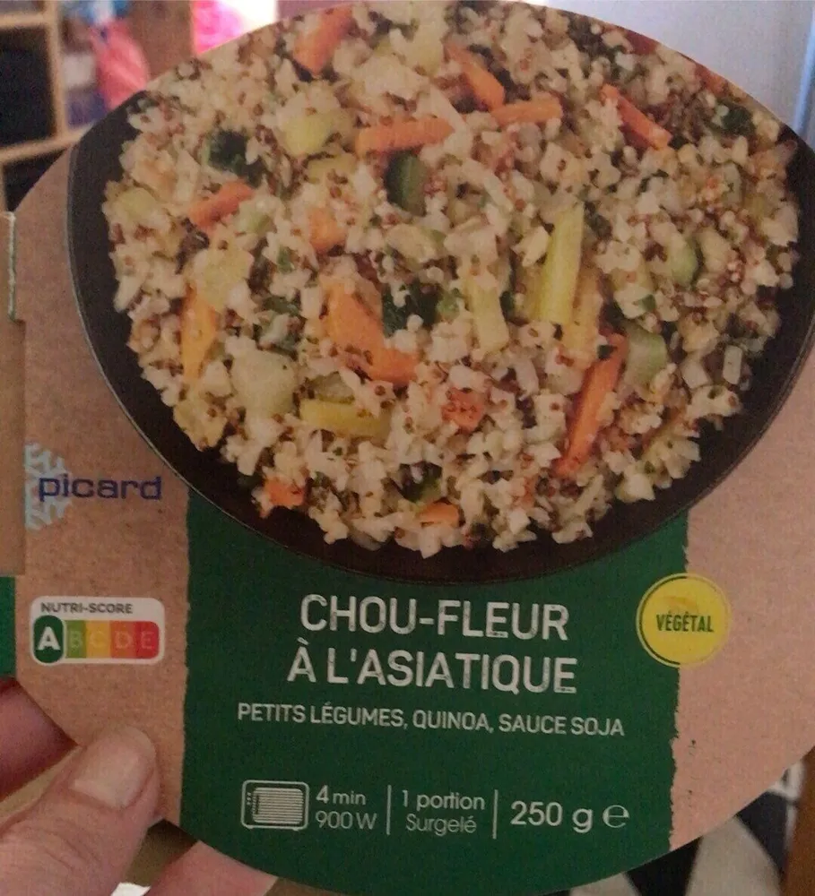Chou-fleur à l'asiatique