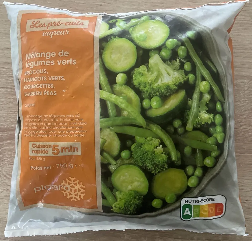 Legumes vert mélange